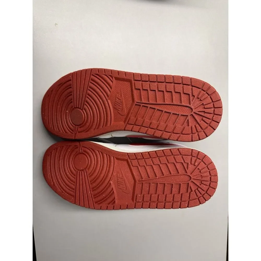 Nike Air Jordan 1 Mid SE in the 'White Dune Red' colorway. Sz 12
